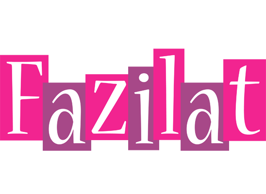Fazilat whine logo