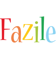 Fazile birthday logo