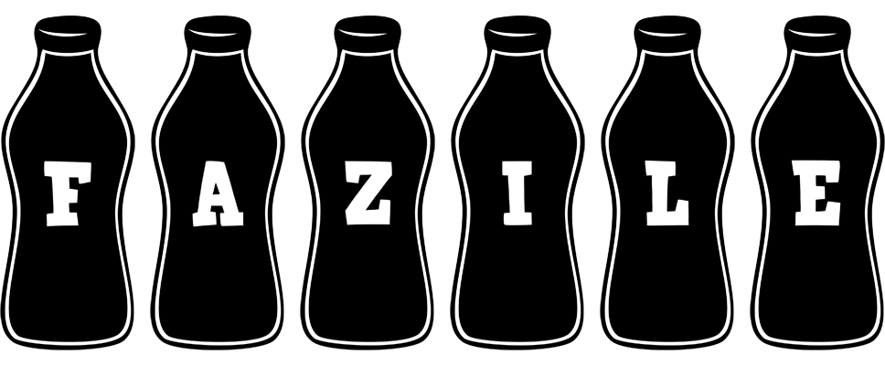 Fazile bottle logo