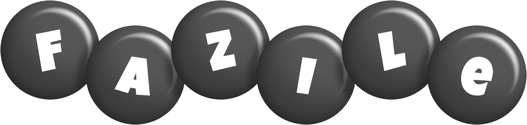 Fazile candy-black logo