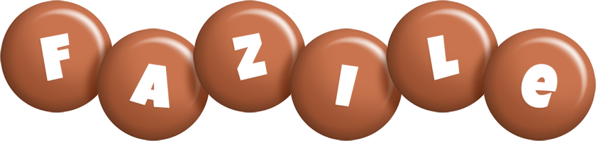 Fazile candy-brown logo