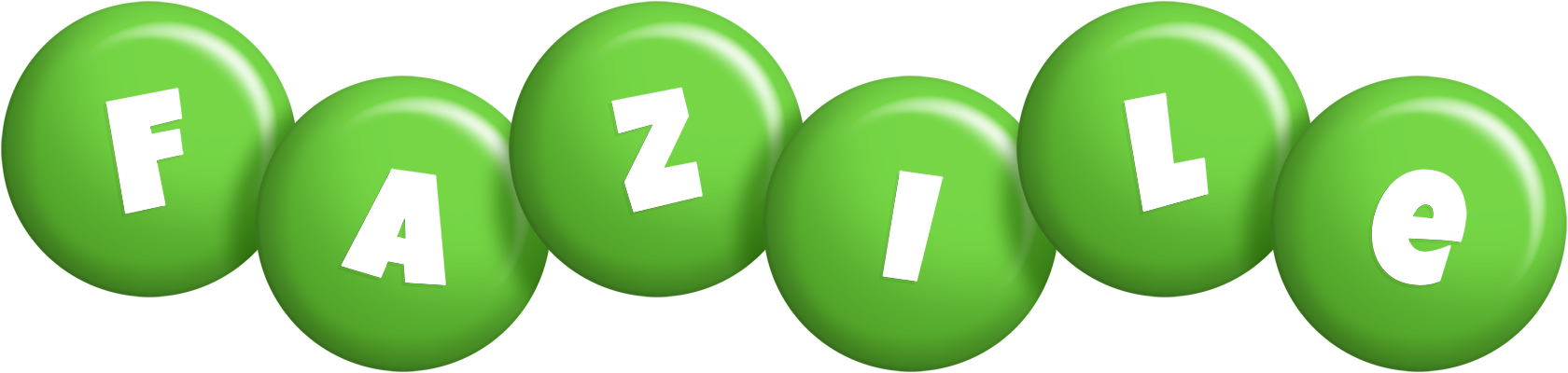 Fazile candy-green logo