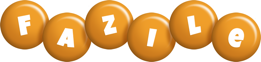 Fazile candy-orange logo