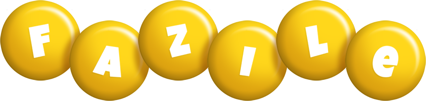 Fazile candy-yellow logo