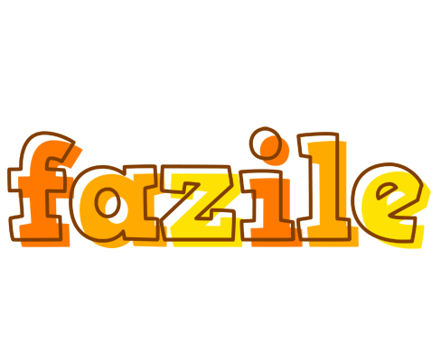 Fazile desert logo
