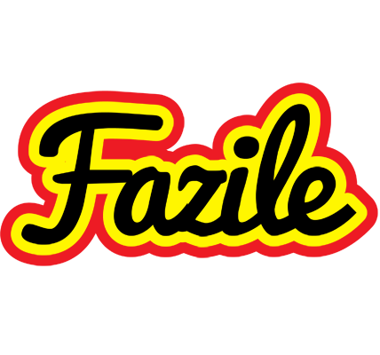 Fazile flaming logo