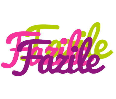 Fazile flowers logo