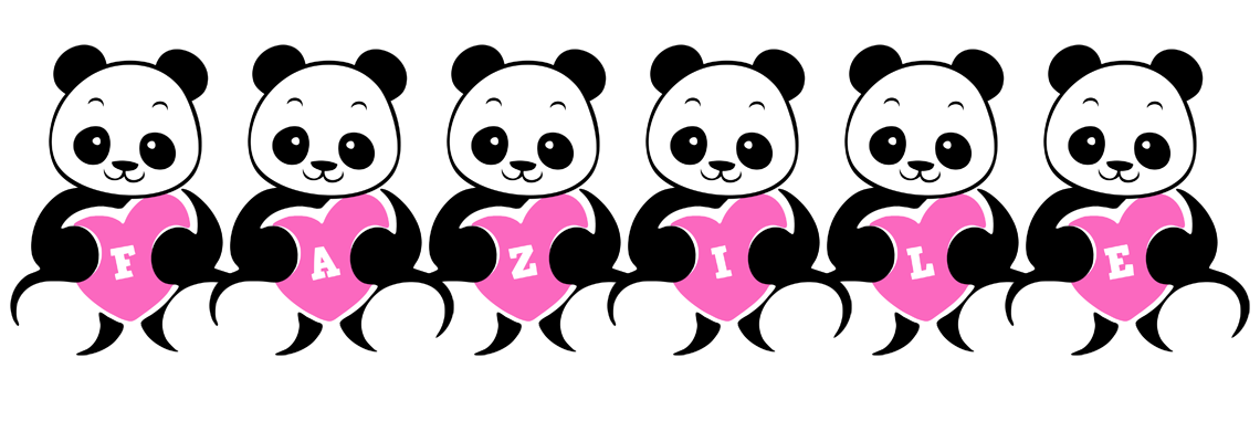 Fazile love-panda logo