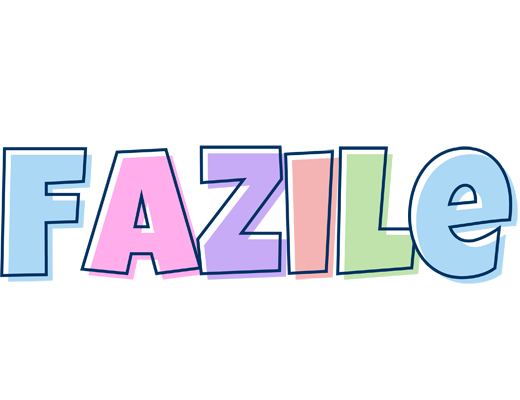 Fazile pastel logo