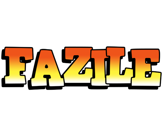 Fazile sunset logo