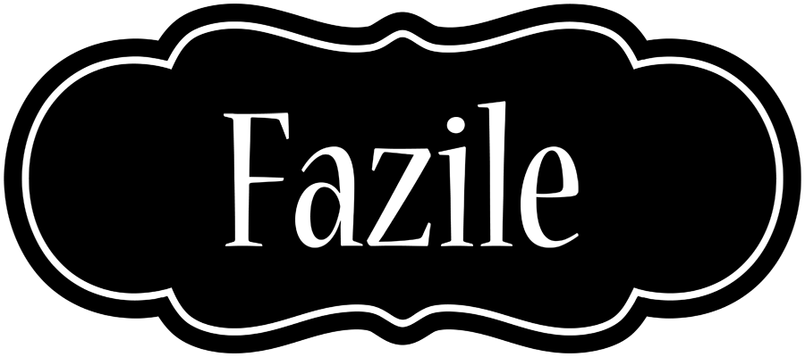 Fazile welcome logo