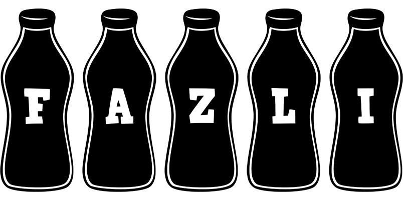 Fazli bottle logo