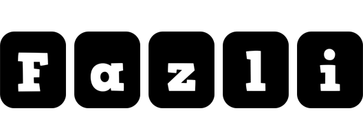 Fazli box logo