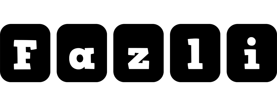 Fazli box logo