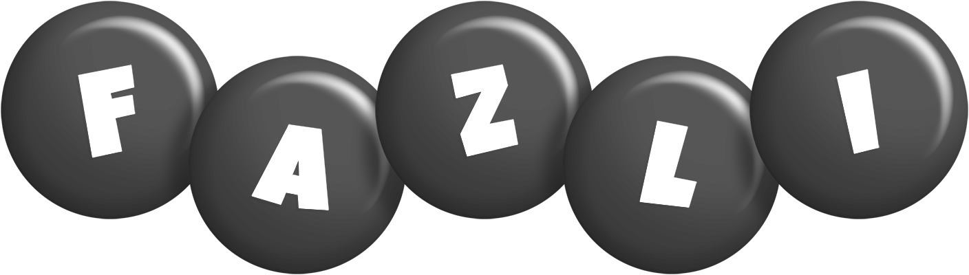 Fazli candy-black logo