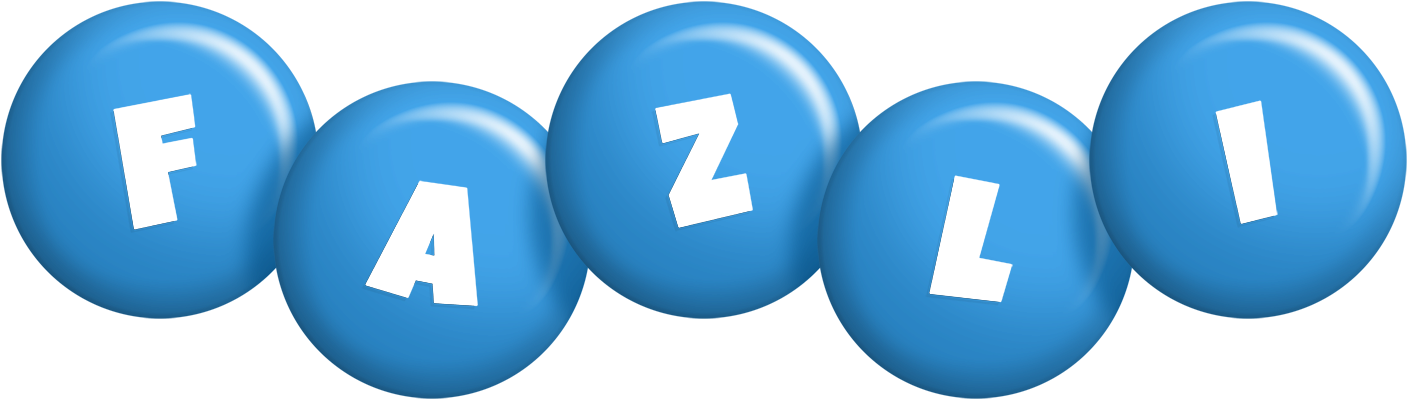 Fazli candy-blue logo