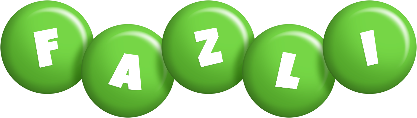 Fazli candy-green logo