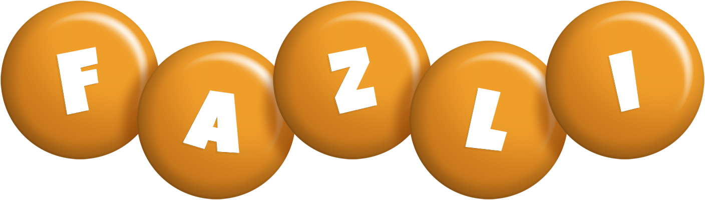Fazli candy-orange logo