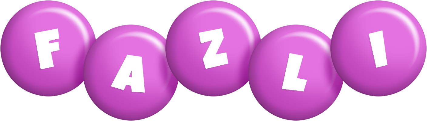 Fazli candy-purple logo