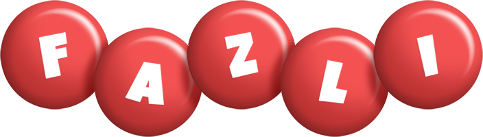 Fazli candy-red logo