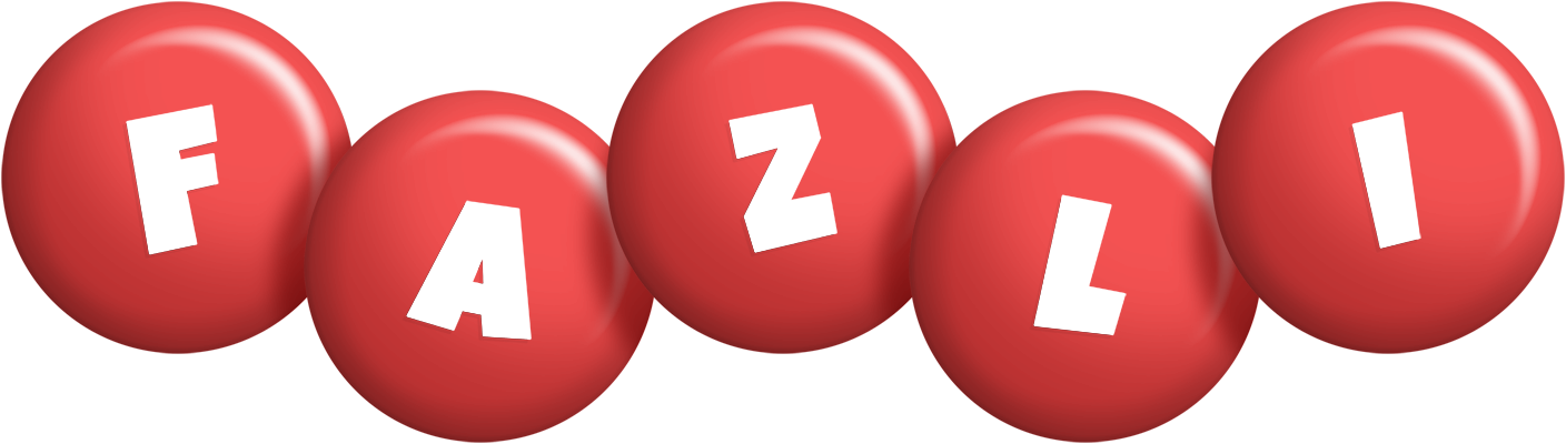 Fazli candy-red logo