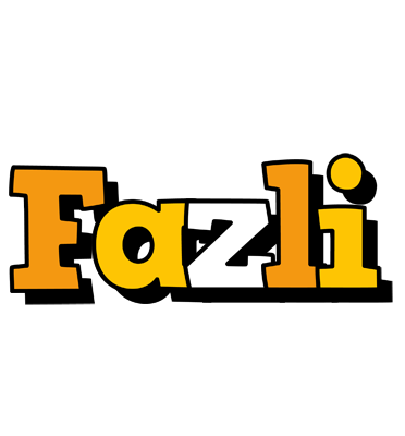 Fazli cartoon logo