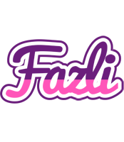 Fazli cheerful logo