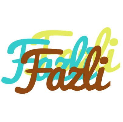 Fazli cupcake logo