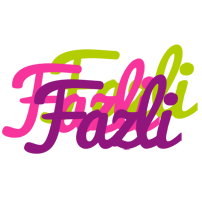 Fazli flowers logo