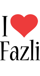 Fazli i-love logo