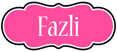 Fazli invitation logo