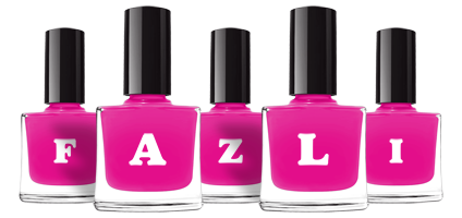 Fazli nails logo