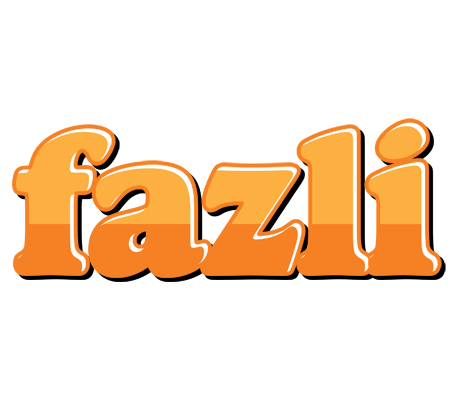 Fazli orange logo