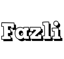 Fazli snowing logo