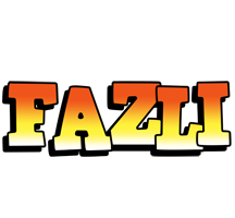 Fazli sunset logo