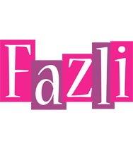 Fazli whine logo