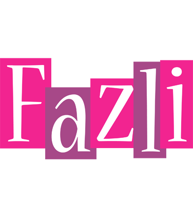 Fazli whine logo