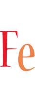 Fe birthday logo