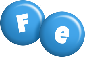 Fe candy-blue logo