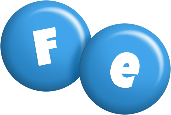 Fe candy-blue logo
