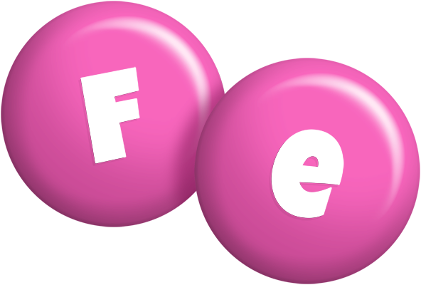 Fe candy-pink logo