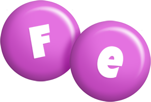 Fe candy-purple logo