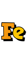 Fe cartoon logo