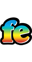 Fe color logo