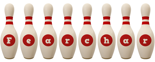 Fearchar bowling-pin logo