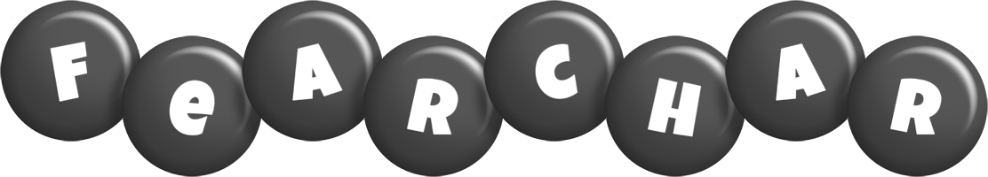 Fearchar candy-black logo