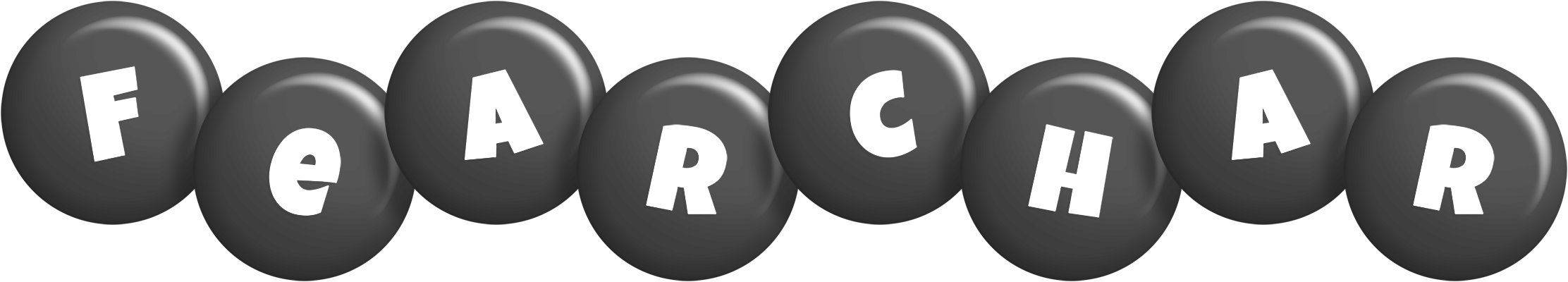 Fearchar candy-black logo