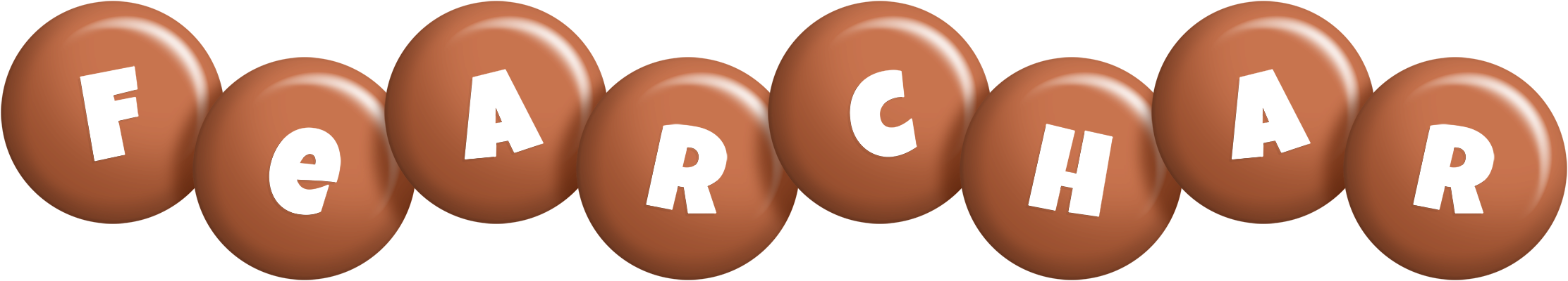 Fearchar candy-brown logo