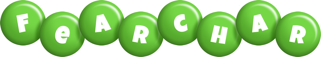 Fearchar candy-green logo