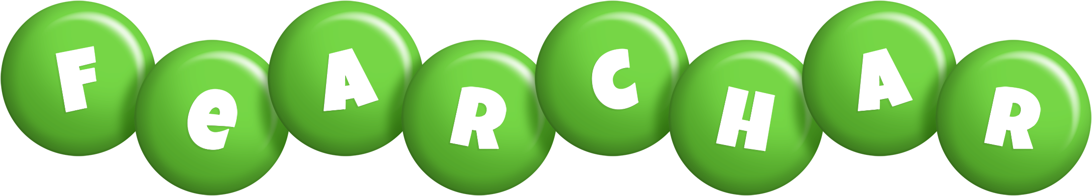 Fearchar candy-green logo